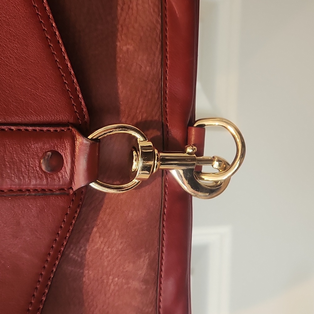 Rebecca Minkoff Burgundy shoulder bag - Picture 3 of 15